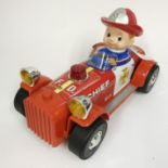 Japanese 1960S Vintage Fire Chief Toy Car