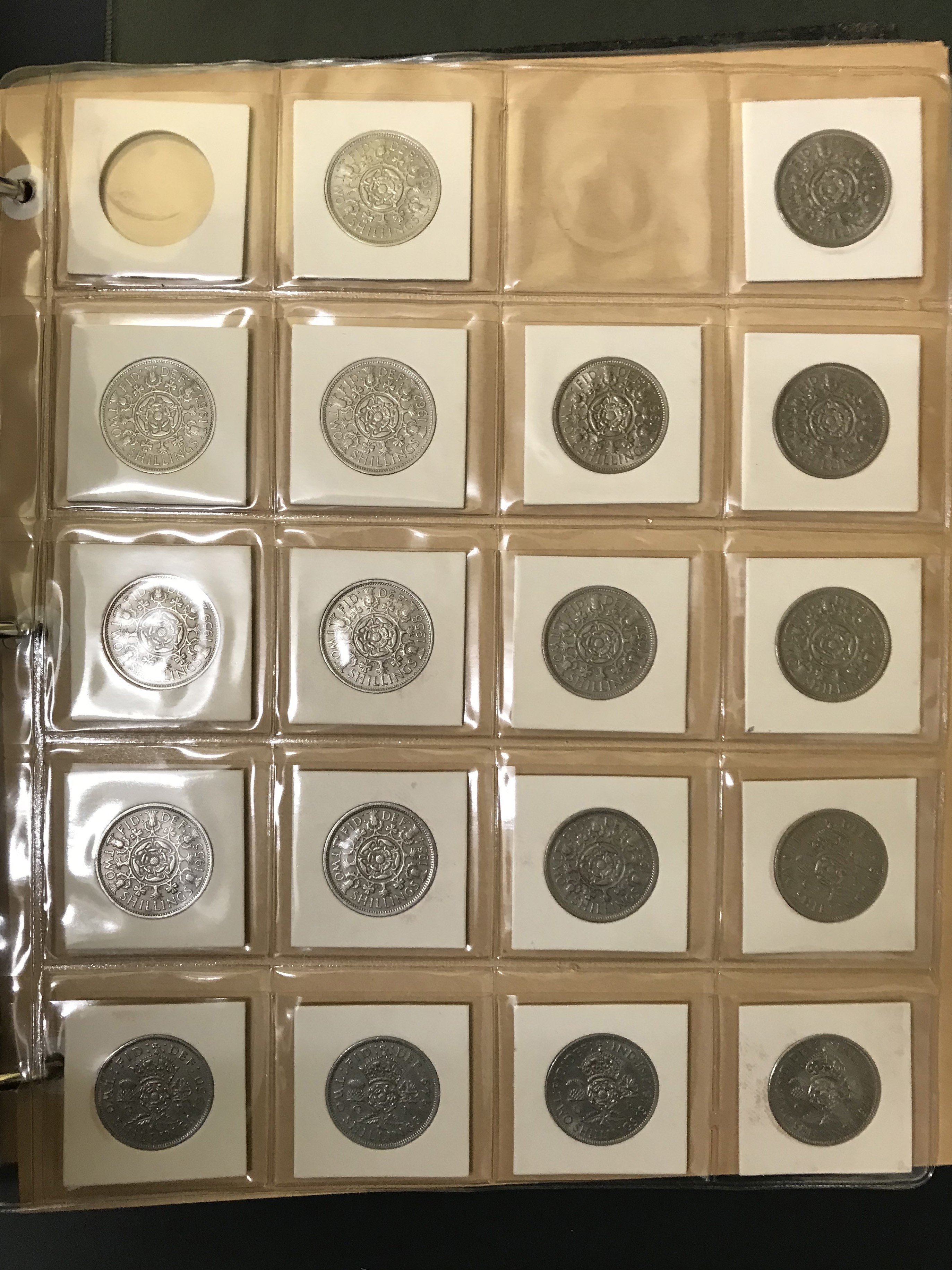 5 albums of coins including silver - Image 8 of 44