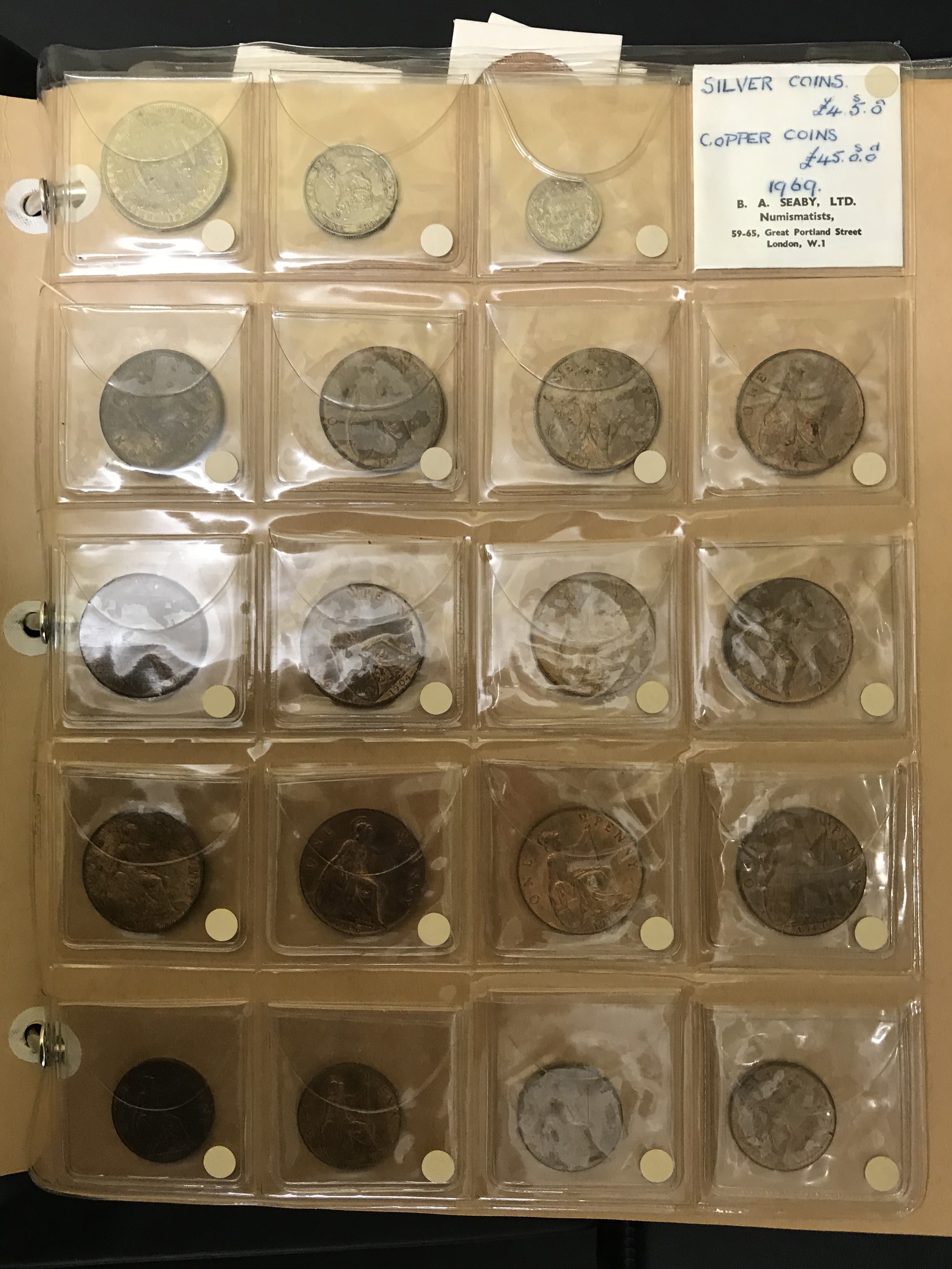 5 albums of coins including silver - Image 2 of 44