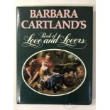 BARBARA CARTLAND SIGNED COPY OF THE 1ST EDITION OF BOOK OF LOVE AND LOVERS