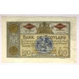 Bank of Scotland 1958 £20 Banknote
