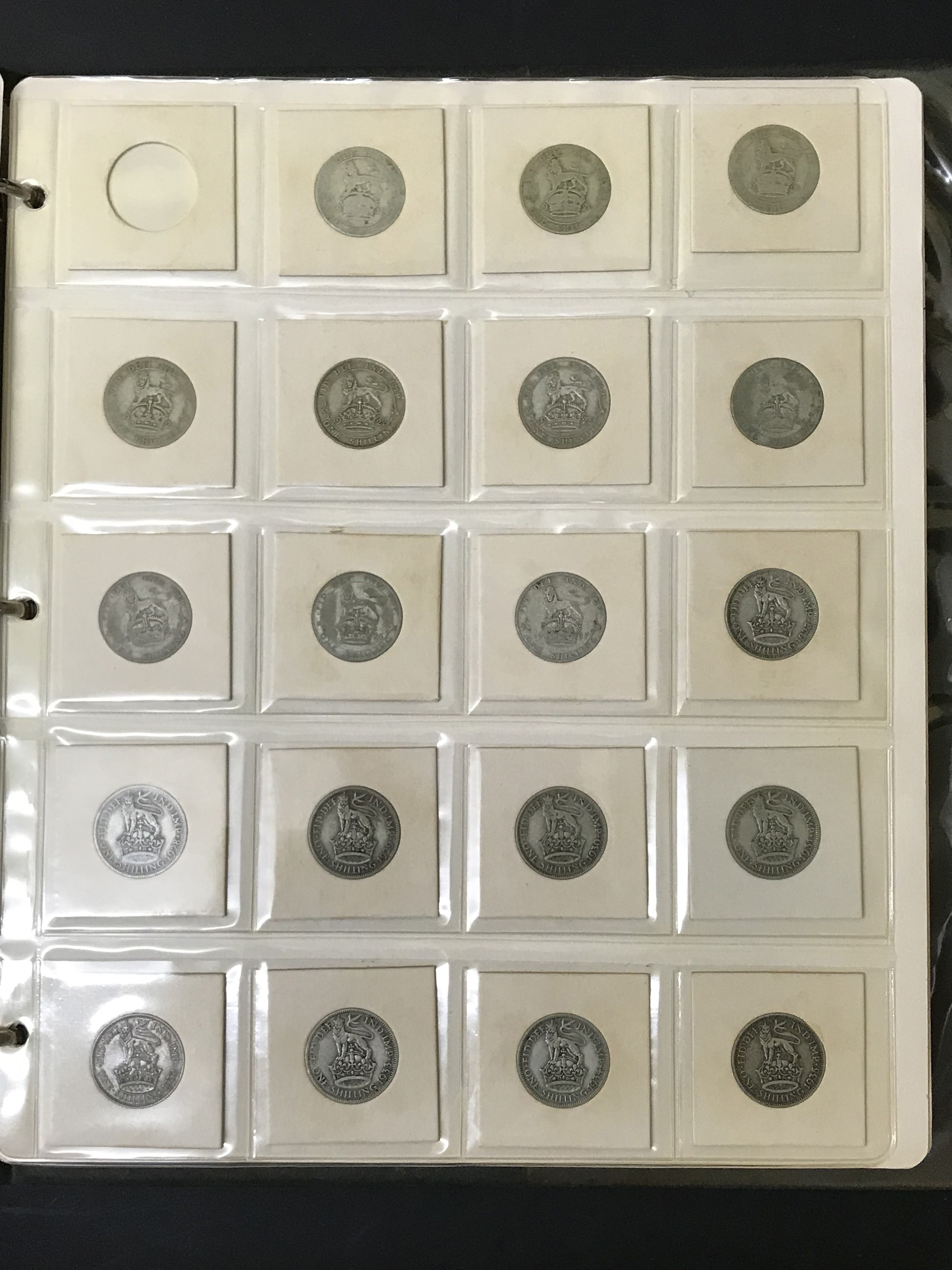 5 albums of coins including silver - Image 38 of 44