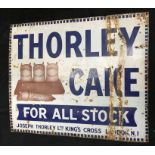 Thorley Cake Enamel sign