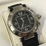 Boxed Cartier Automatic Wristwatch