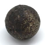 ANTIQUE IRON CANNON BALL FOUND IN THAMES