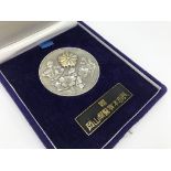 HALLMARKED SILVER JAPANESE POLICE SILVER MEDAL BADGE