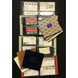 SEVEN COMPLETE ROYAL MAIL SPECIAL STAMPS BOOKS & BOX OF FIRST DAY COVERS & STAMPS