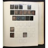 COLLECTION OF BRITISH STAMPS INCLUDING 3 PENNY BLACKS