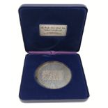 SILVER SIR FRANCIS DRAKE MEDALLION