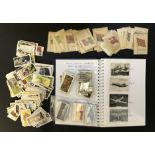 SMALL GROUP OF CIGARETTE CARDS