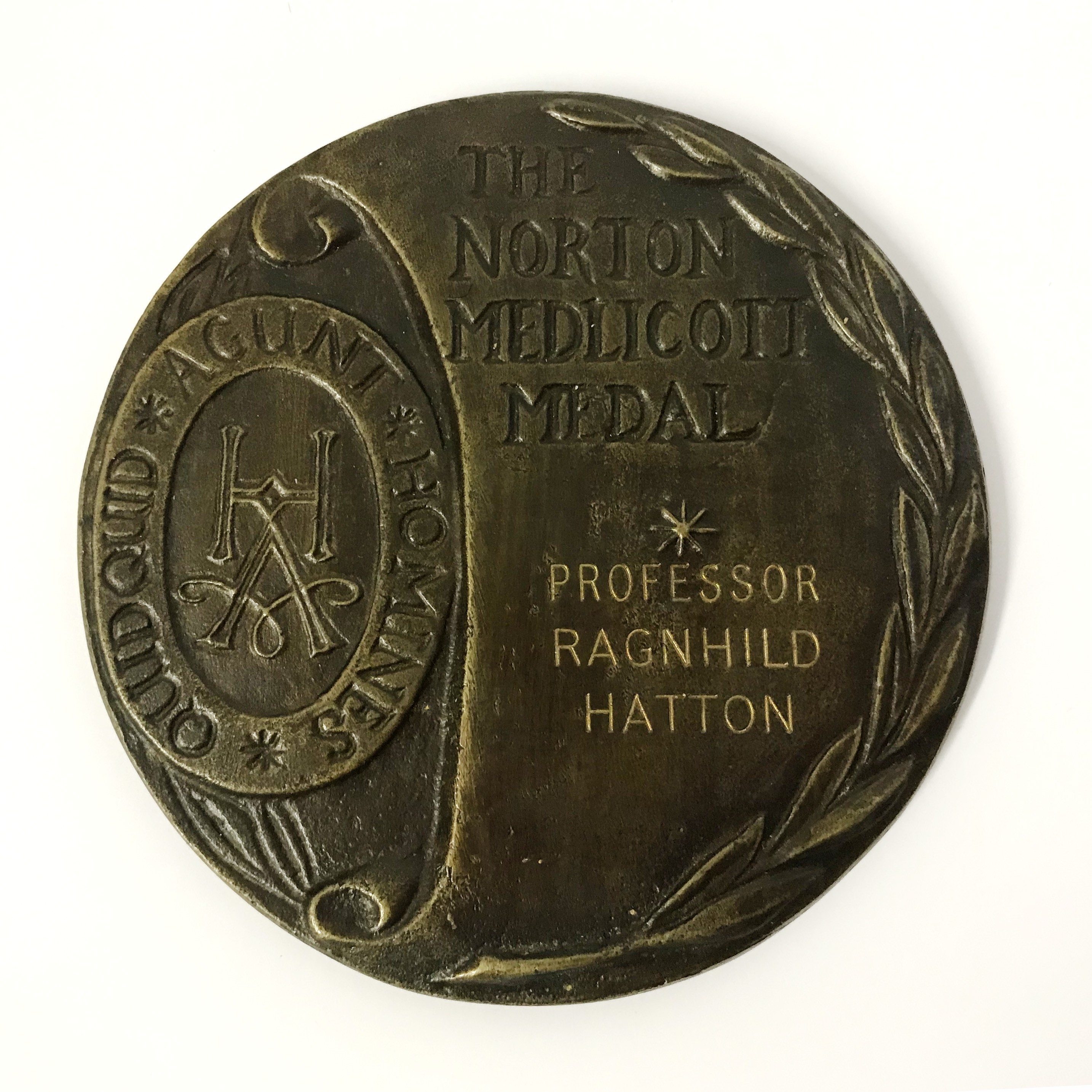 THE NORTON MEDLICOTT BRONZE MEDAL - Image 2 of 3