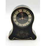 VINTAGE JAEGER PETITE NEUCHATELOISE MUSICAL ALARM TABLE CLOCK