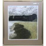 PHILLIP GREENWOOD SIGNED LIMITED EDITION LITHOGRAPH 103 OF 200 60cm X 30cm