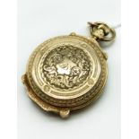 18 CARAT GOLD POCKET WATCH - IN WORKING CONDITION
