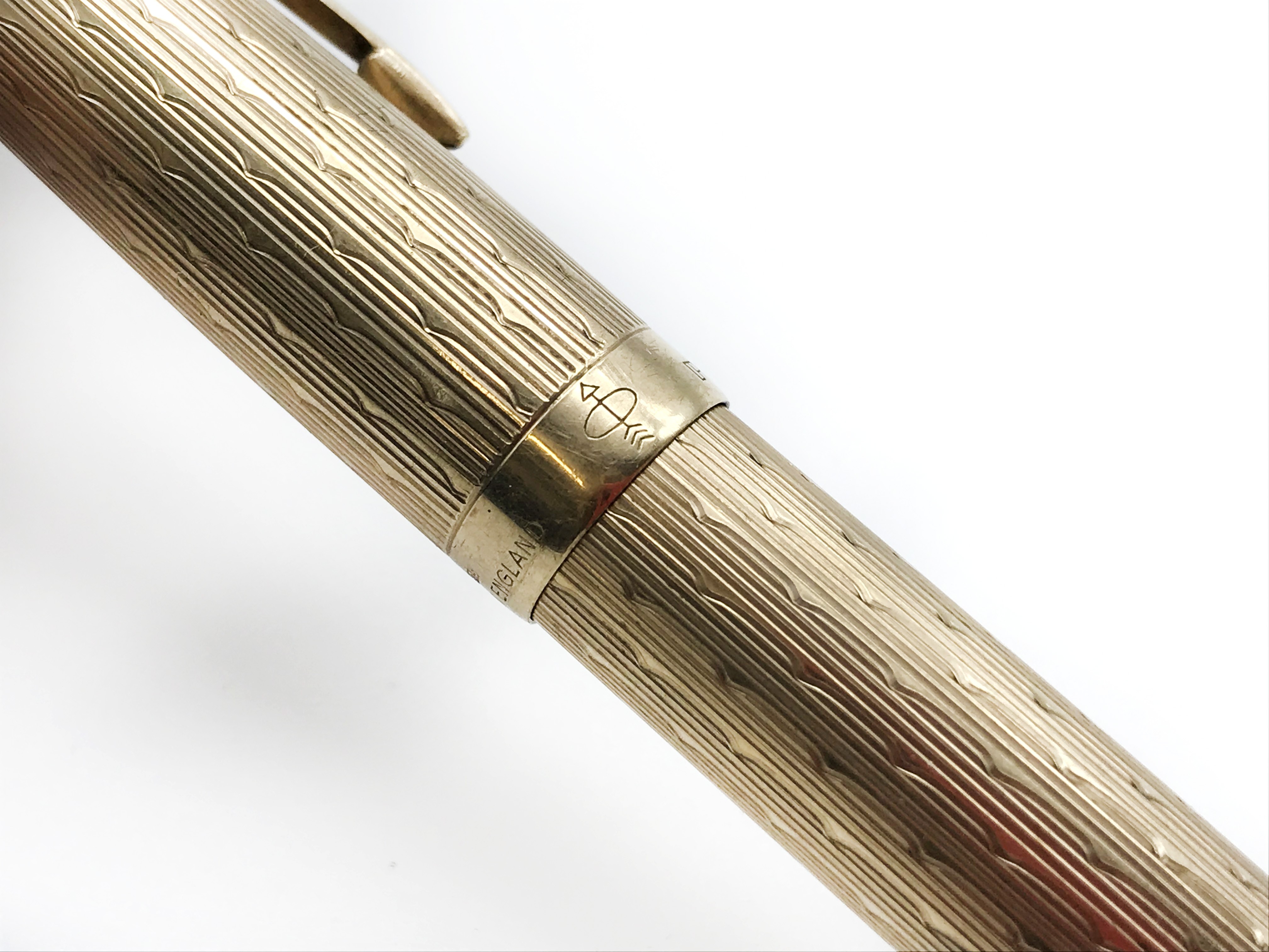 9 CARAT GOLD PARKER PEN BOXED - Image 3 of 6