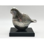 STERLING SILVER DOVE OF PEACE STATUE