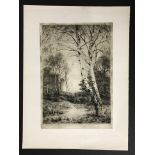 FREDERICK ALBERT SLOCOMBE ETCHING