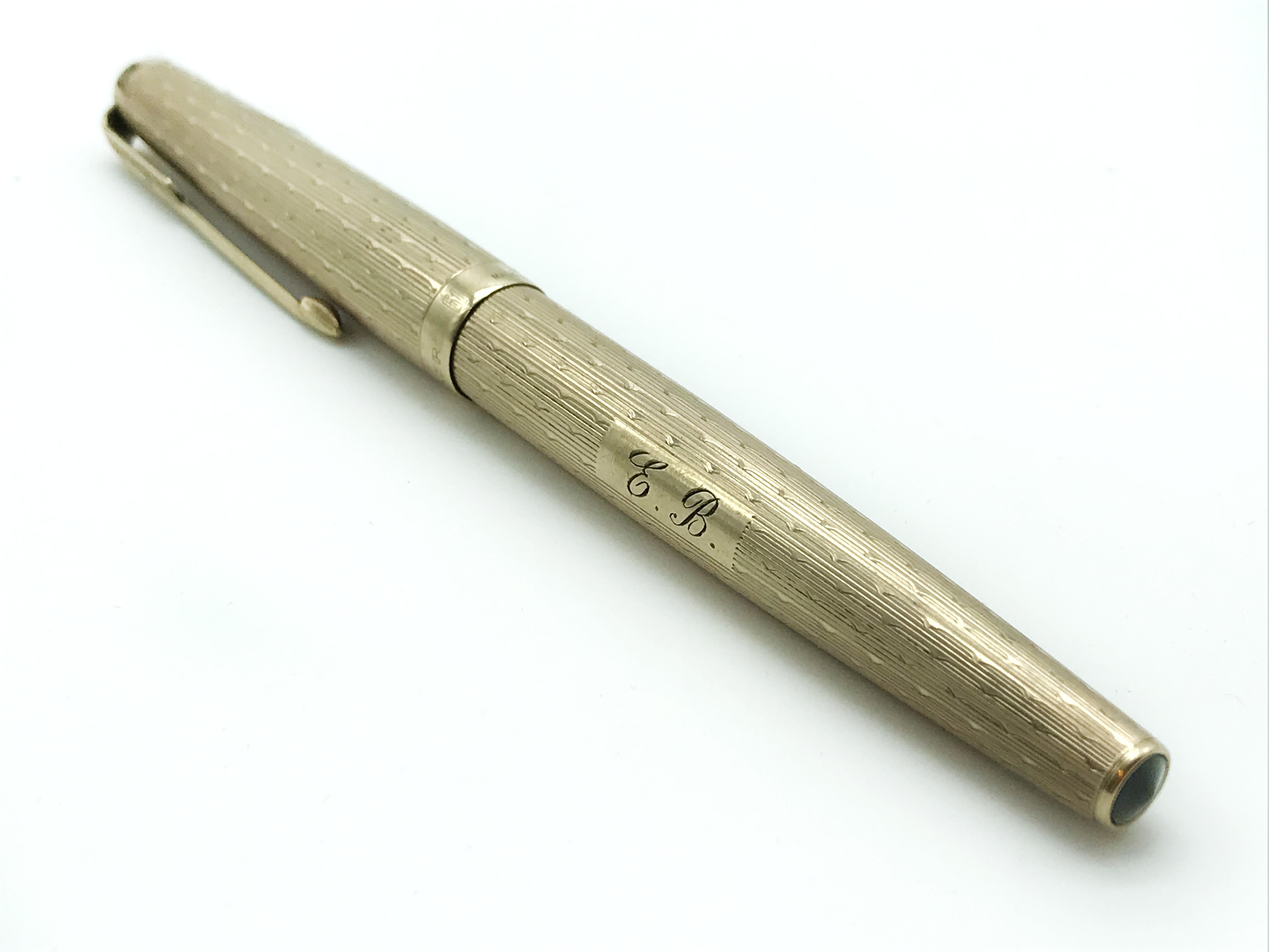 9 CARAT GOLD PARKER PEN BOXED - Image 5 of 6