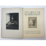 THE MASTER ETCHERS - ETCHINGS OF REMBRANDT