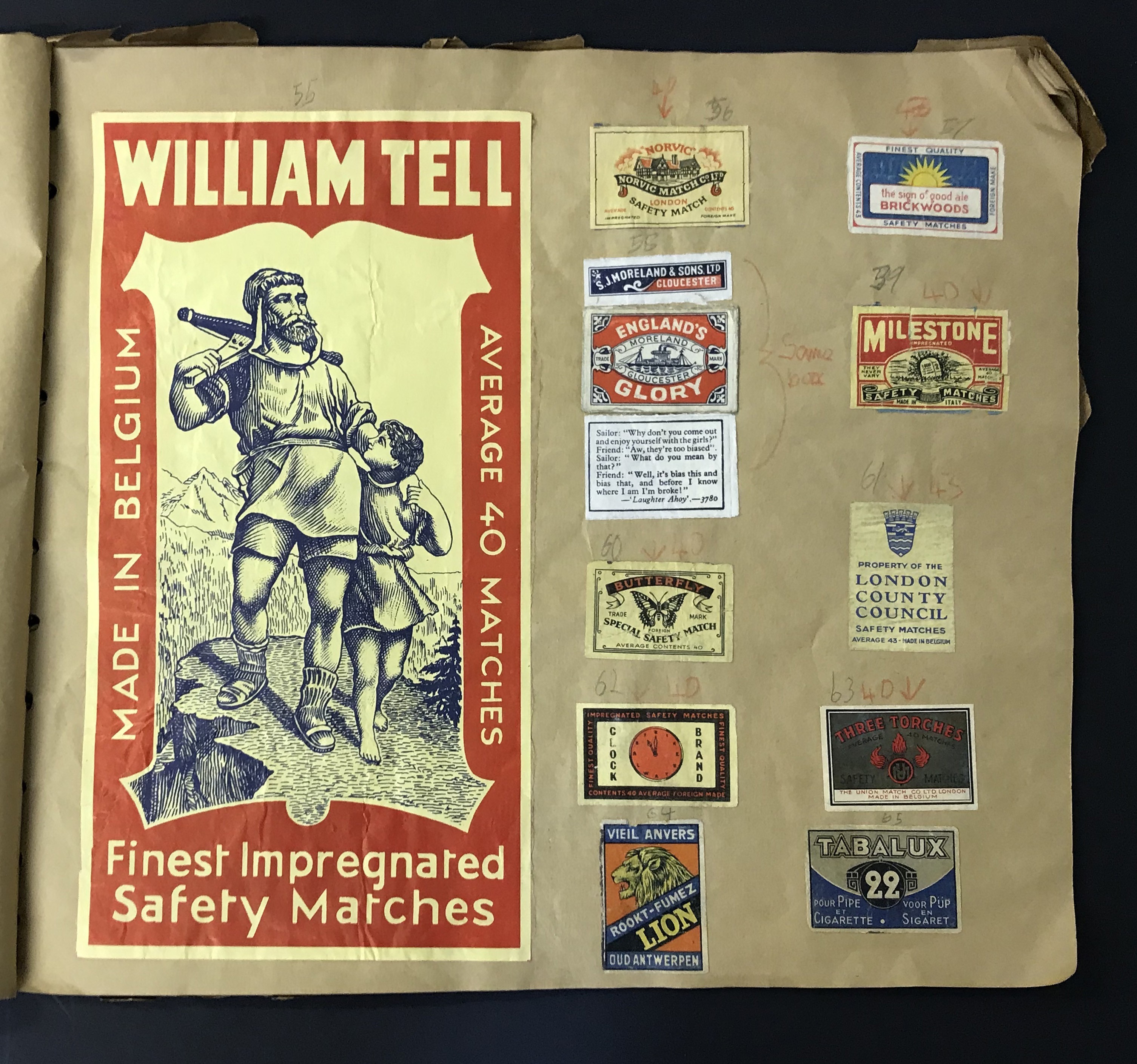 SELECTION OF VARIOUS MATCHBOX LABELS - Image 15 of 23