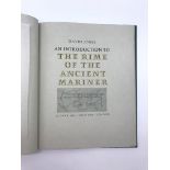 DAVID JONES AN INTRODUCTION TO THE RIME OF THE ANCIENT MARINER - CLOVER HILL EDITIONS