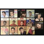 SELECTION OF FOURTEEN ELVIS PRESLEY VINYL RECORDS