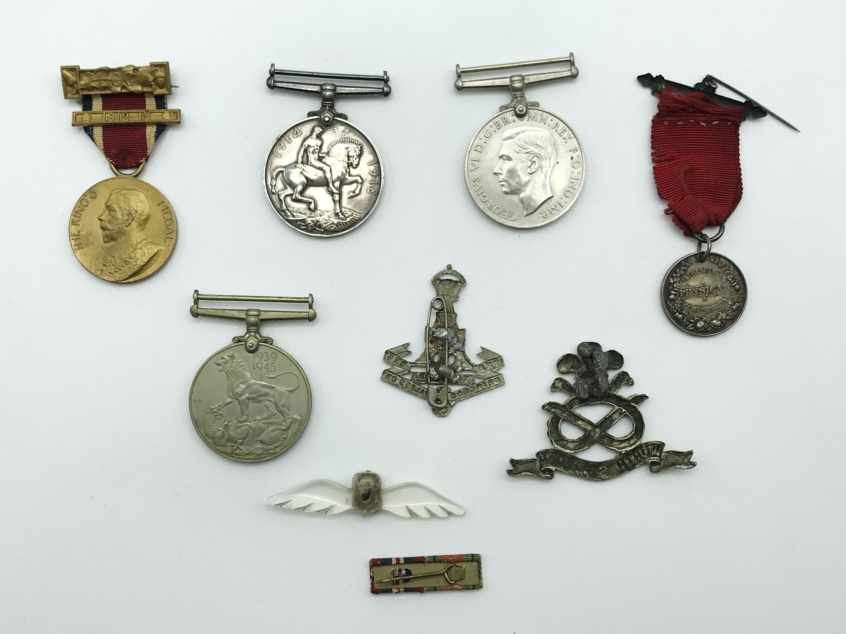 SELECTION OF VARIOUS MILITARY MEDALS INCLUDING A DEATH PENNY - Image 17 of 23