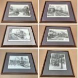 SELECTION OF SIX RAILWAYS RELATED LIMITED EDITION PRINTS SIGNED BY JOHN S GIBB