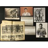 BOXING RELATED EPHEMERA