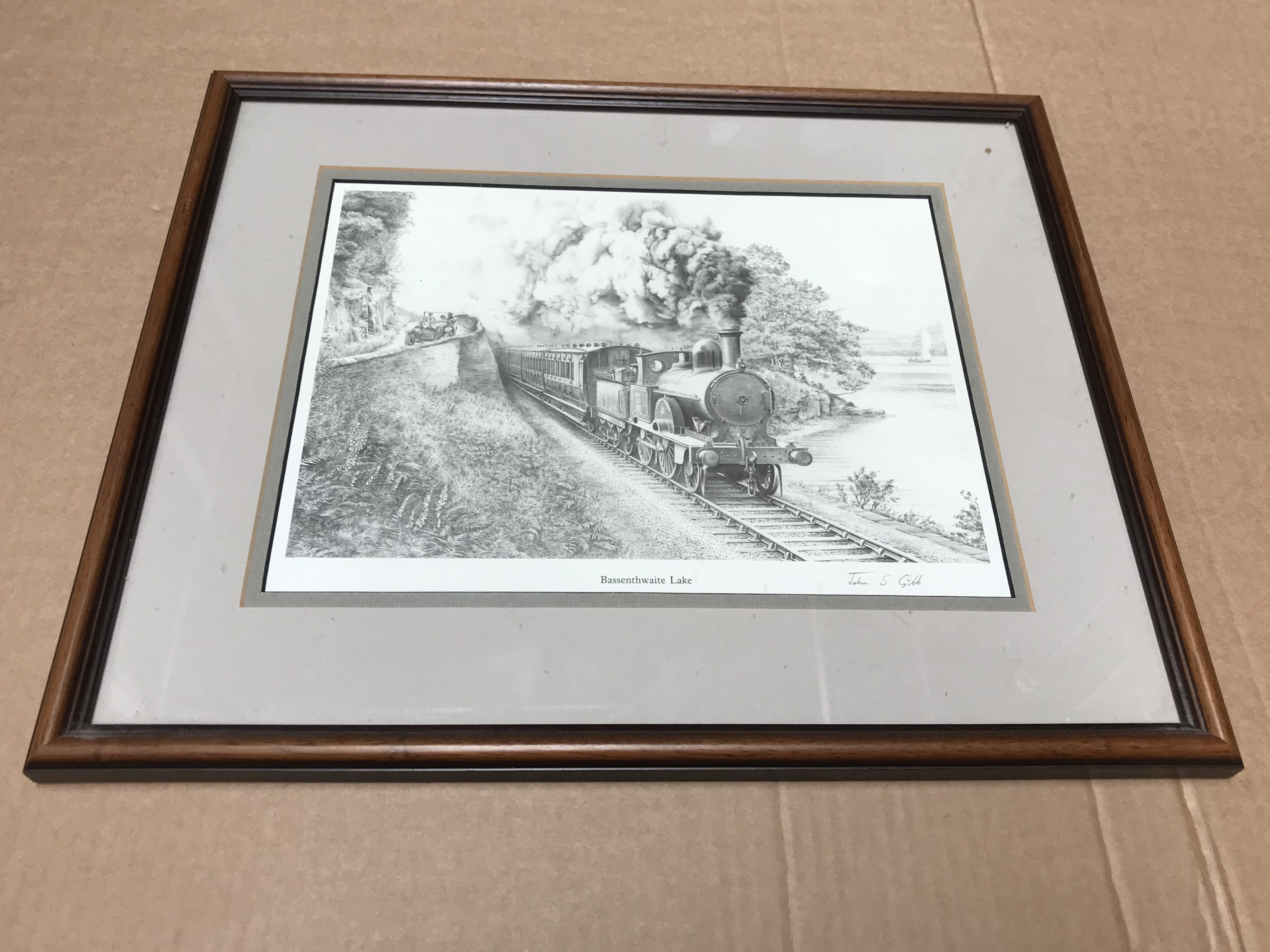 SELECTION OF SIX RAILWAYS RELATED LIMITED EDITION PRINTS SIGNED BY JOHN S GIBB - Image 14 of 18