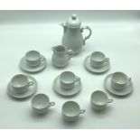 MEISSEN WHITE TEA SET