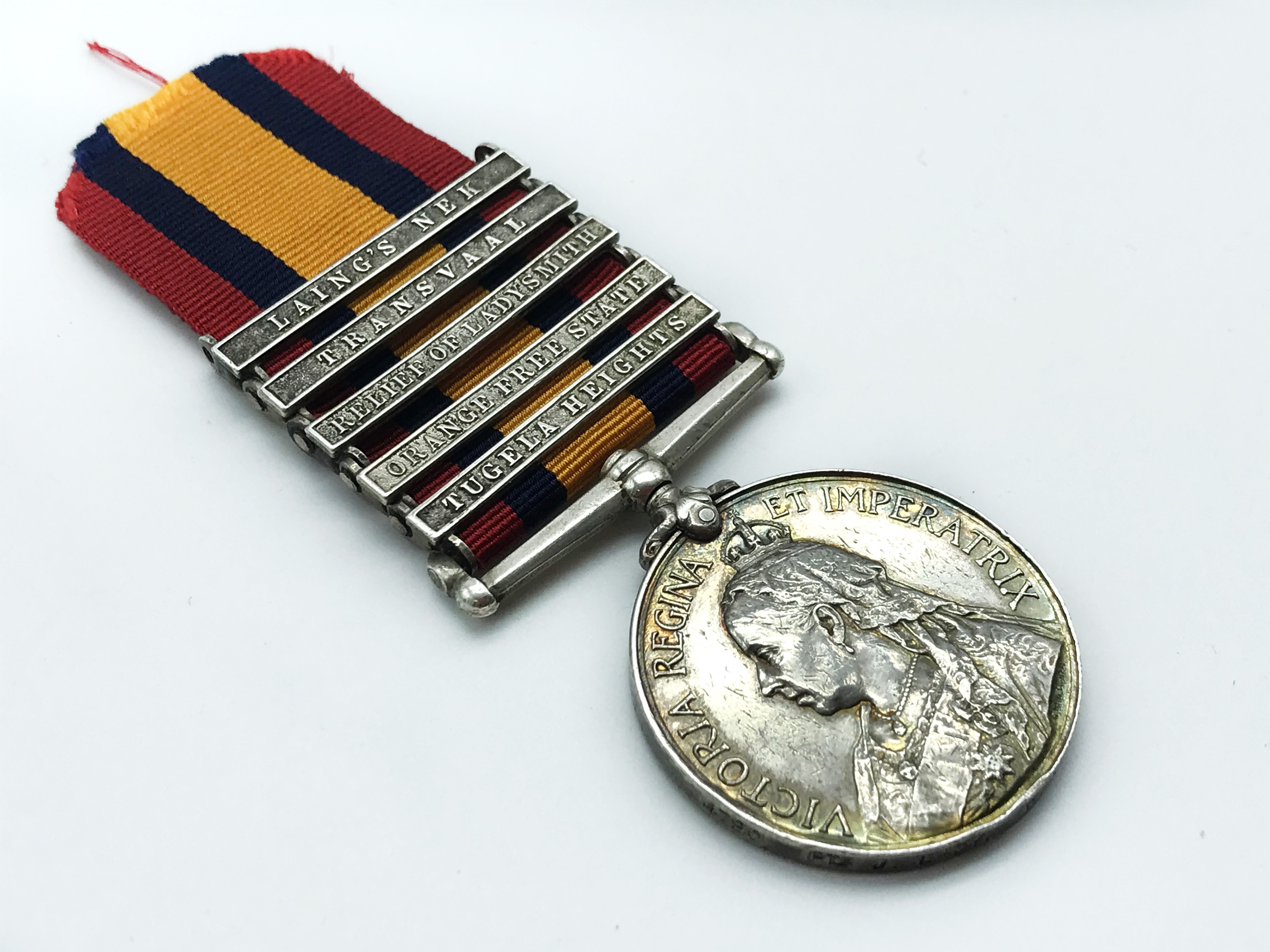 PAIR OF ANGLO-BOER WAR QUEEN'S AND KING'S SOUTH AFRICA MEDALS TO PTE J LACY 4790 WEST YORKSHIRE REGT - Image 3 of 11