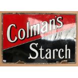 COLMAN'S MUSTARD ENAMEL SIGN