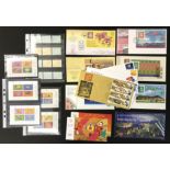SELECTION OF HONG KONG SOUVENIR STAMPS SHEETS & FIRST DAY COVERS