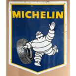 MICHELIN MOT FIRE EXIT & ONE OTHER ENAMEL SIGNS