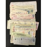 SELECTION OF CHEQUES - LONDON RELATED (45)