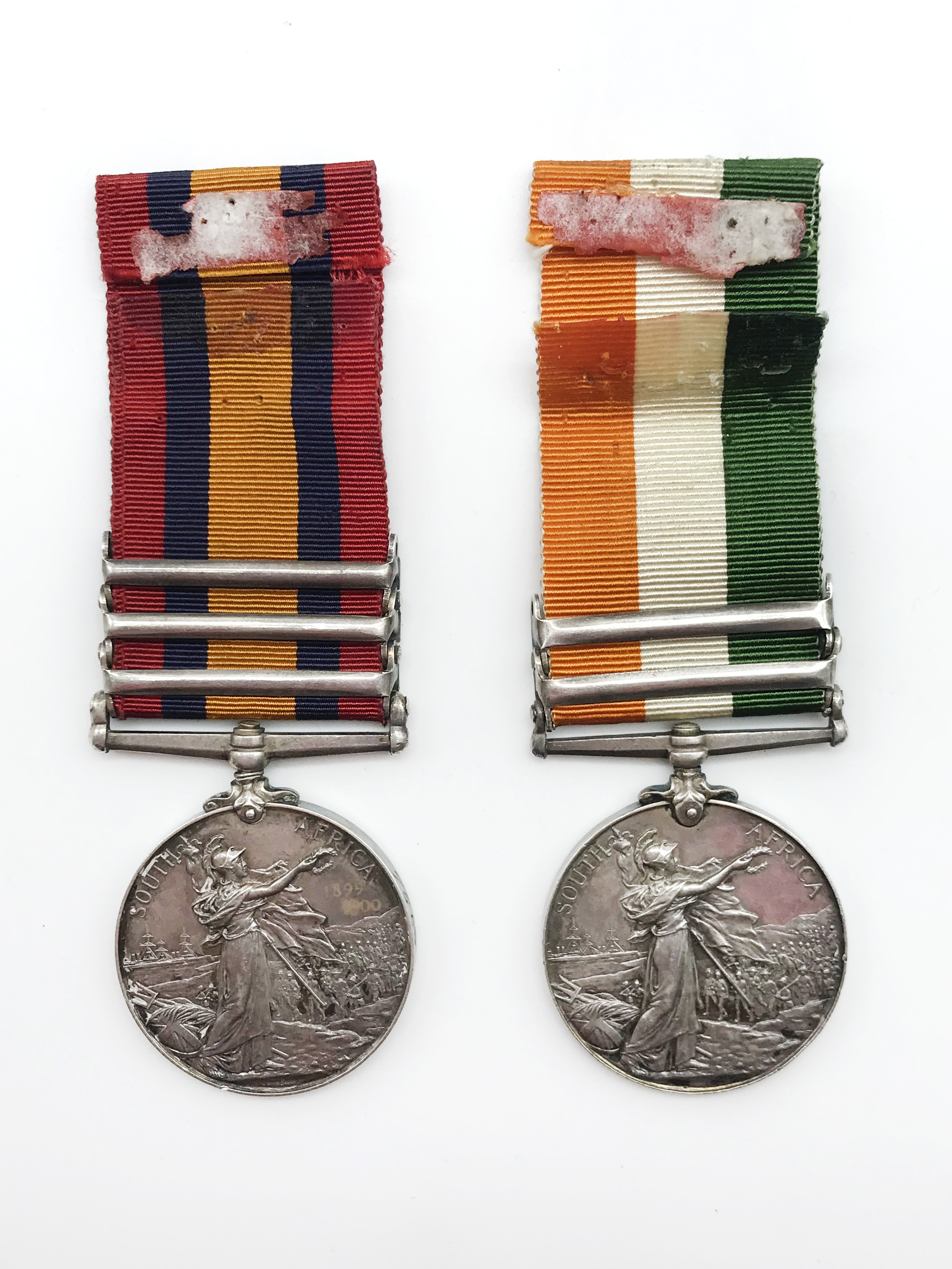 PAIR OF ANGLO-BOER WAR QUEEN'S AND KING'S SOUTH AFRICA MEDALS TO PTE A G AITCHESON 7565 SCOTS GUARDS - Image 2 of 12