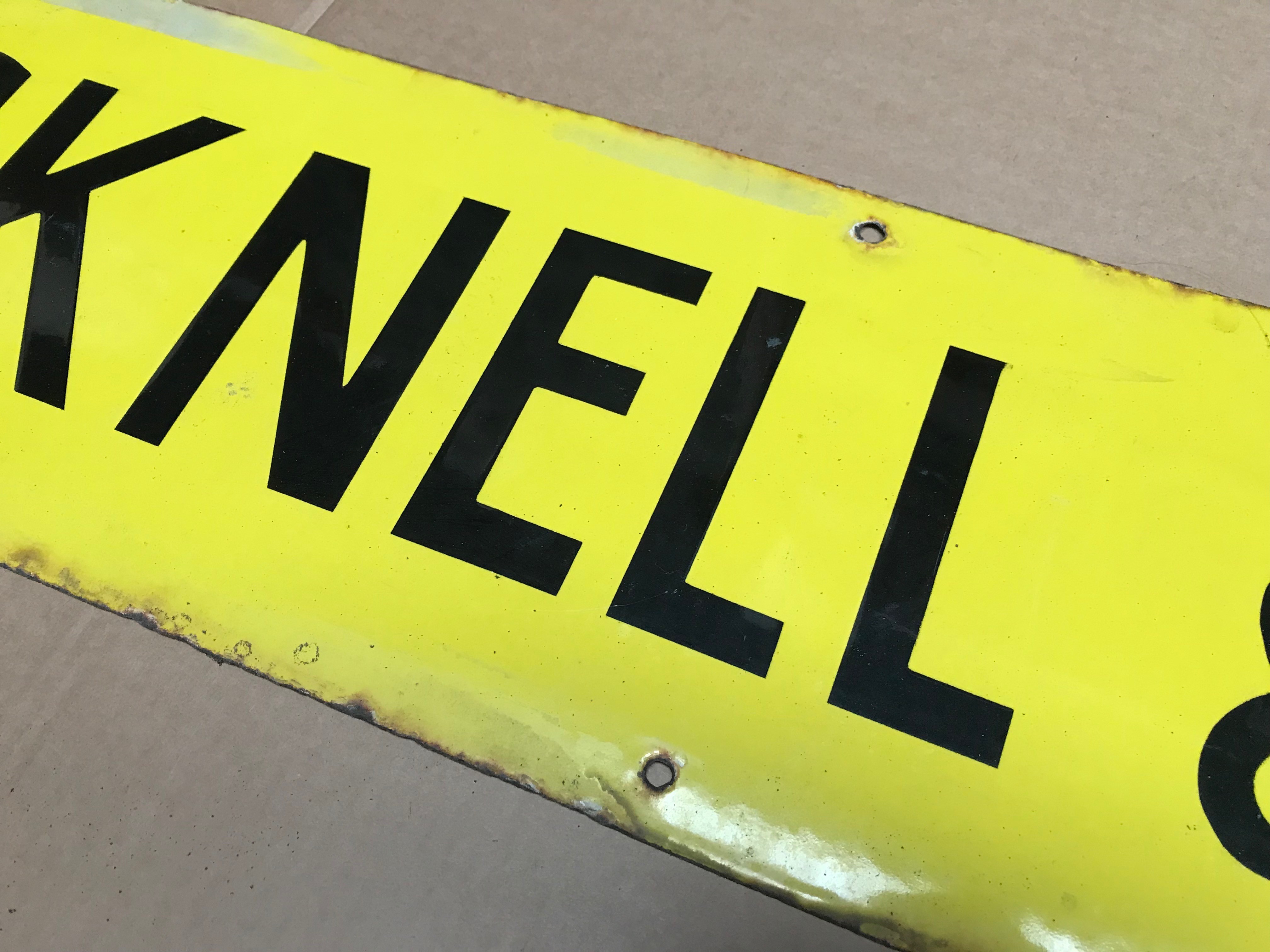 TWO CRACKNELL'S ENAMEL SIGNS - Image 9 of 12