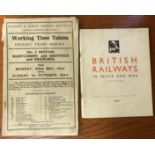 RAILWAY RELATED EPHEMERA