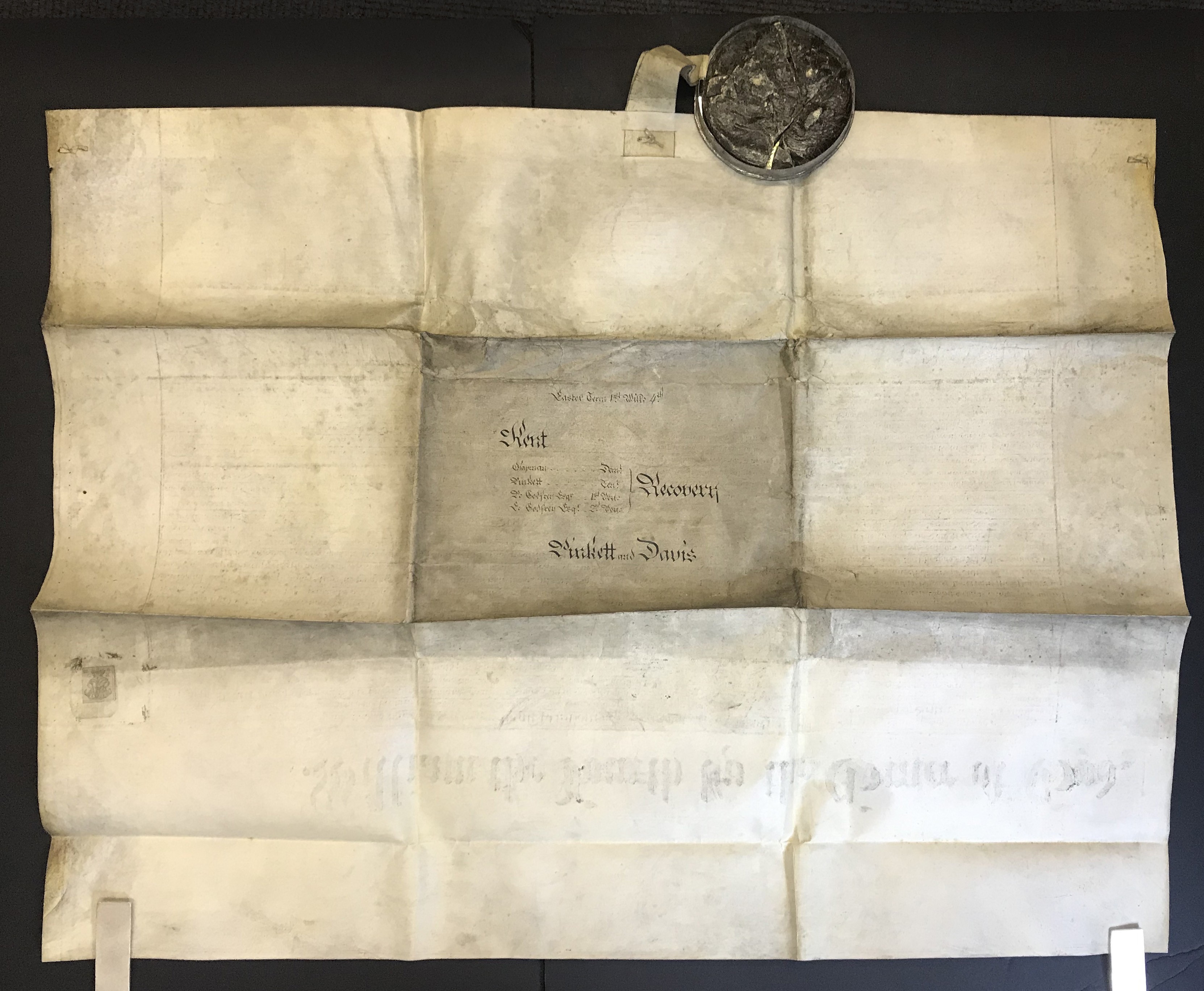 WILLIAM THE FOURTH VELLUM DOCUMENT WITH A SEAL - Image 2 of 12