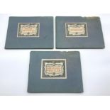 THREE VOLUMES OF THE MODERN MASTERS OF ETCHINGS