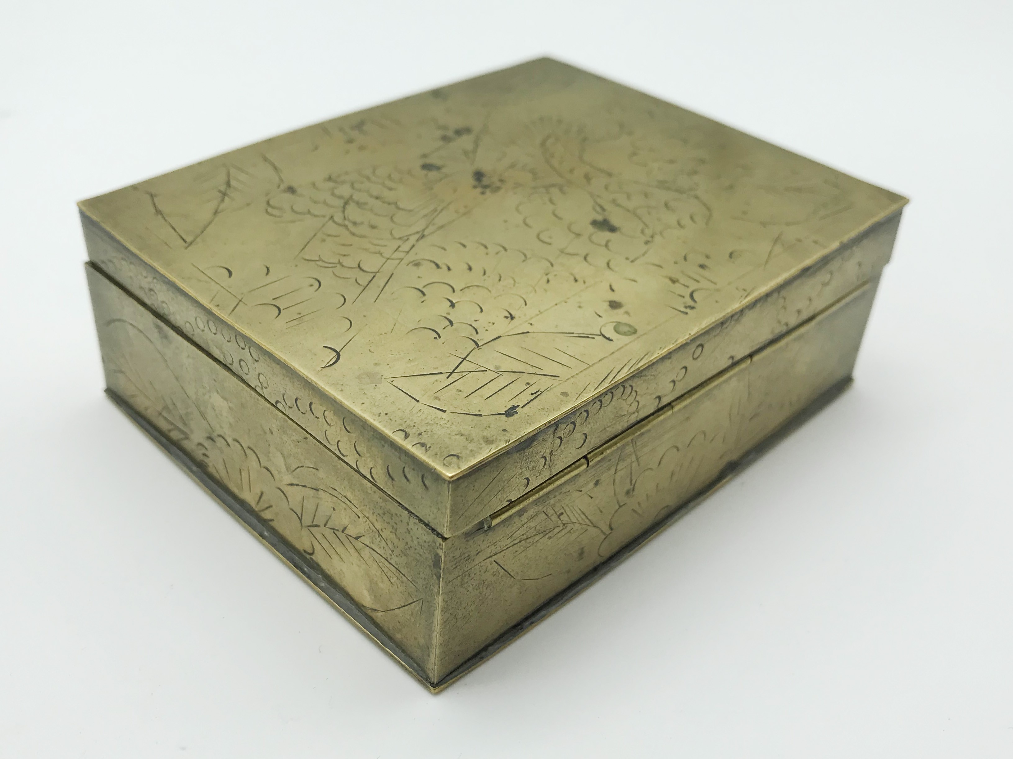 CHINESE BRASS BOX AND CHINESE SOUVENIR COINS - Image 14 of 14