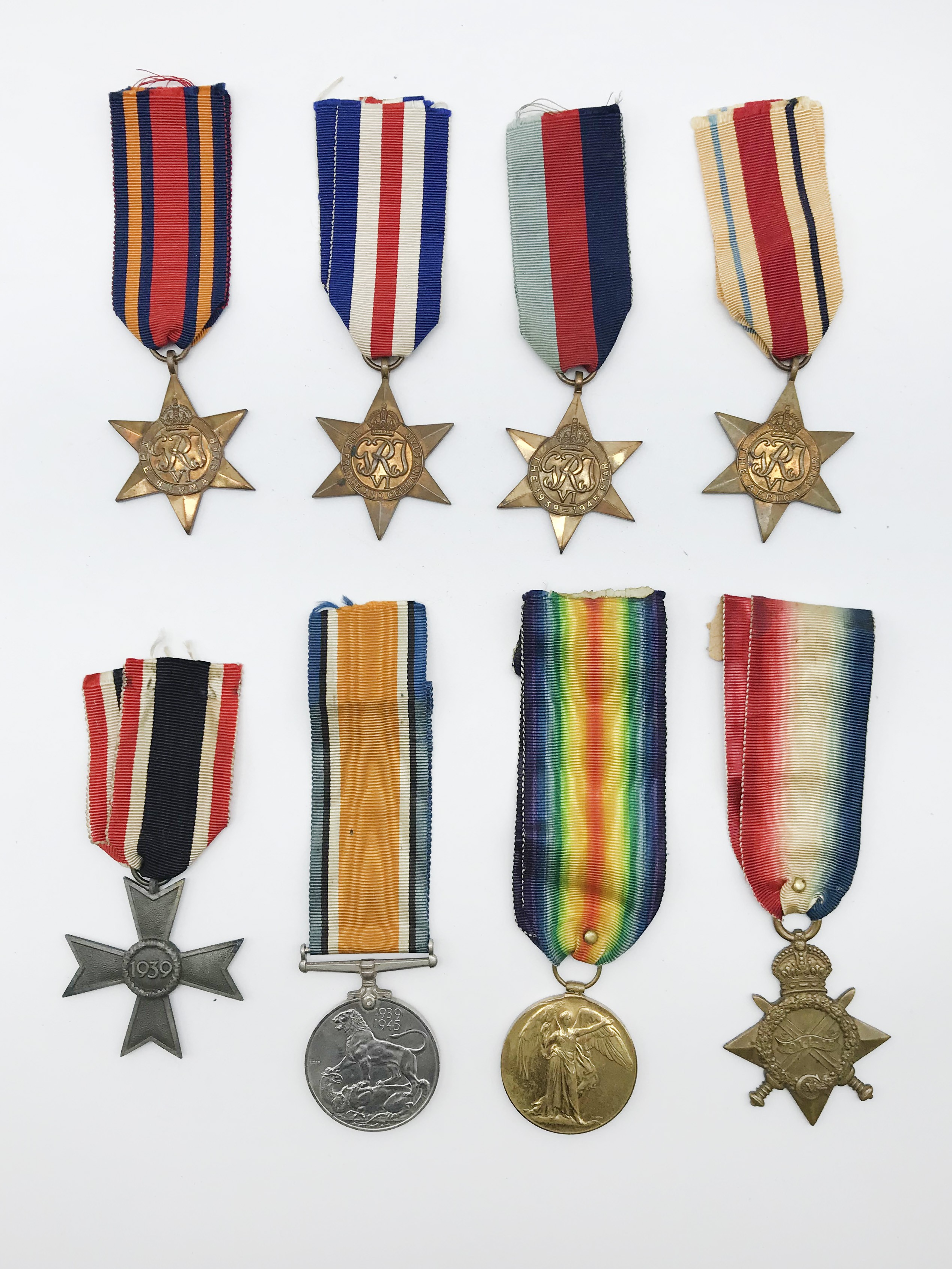SELECTION OF VARIOUS MILITARY MEDALS INCLUDING A DEATH PENNY - Image 7 of 23