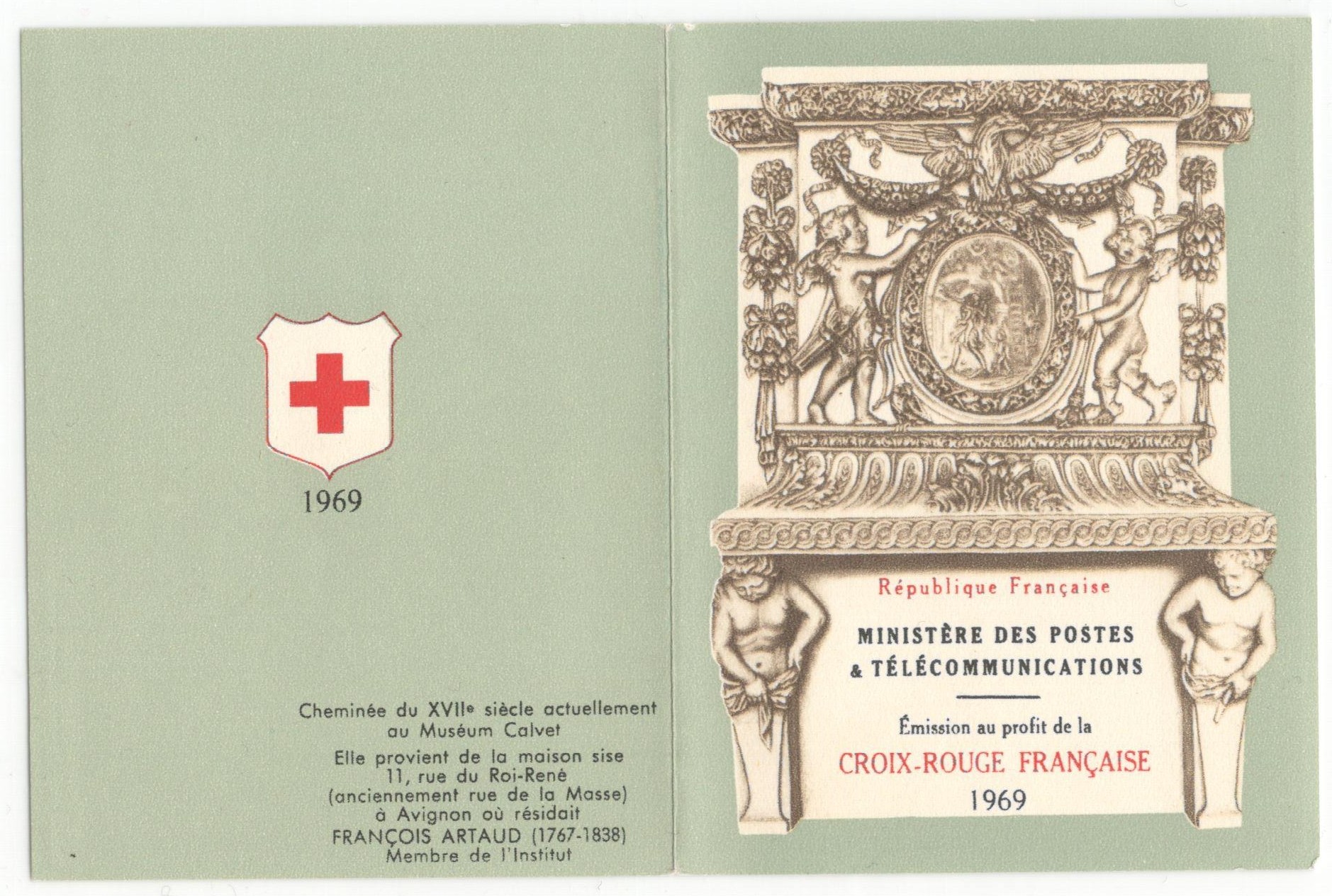 FRENCH RED CROSS STAMP BOOKLETS 1964 1965 1966 1968 1969 & FRENCH RED CROSS CHARITY STAMPS - Image 6 of 11