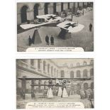 SIX RED CROSS FRENCH POSTCARDS