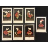 Ullman Manufacturing Co. Postcards - Complete set of Sunbonnet Baby Days