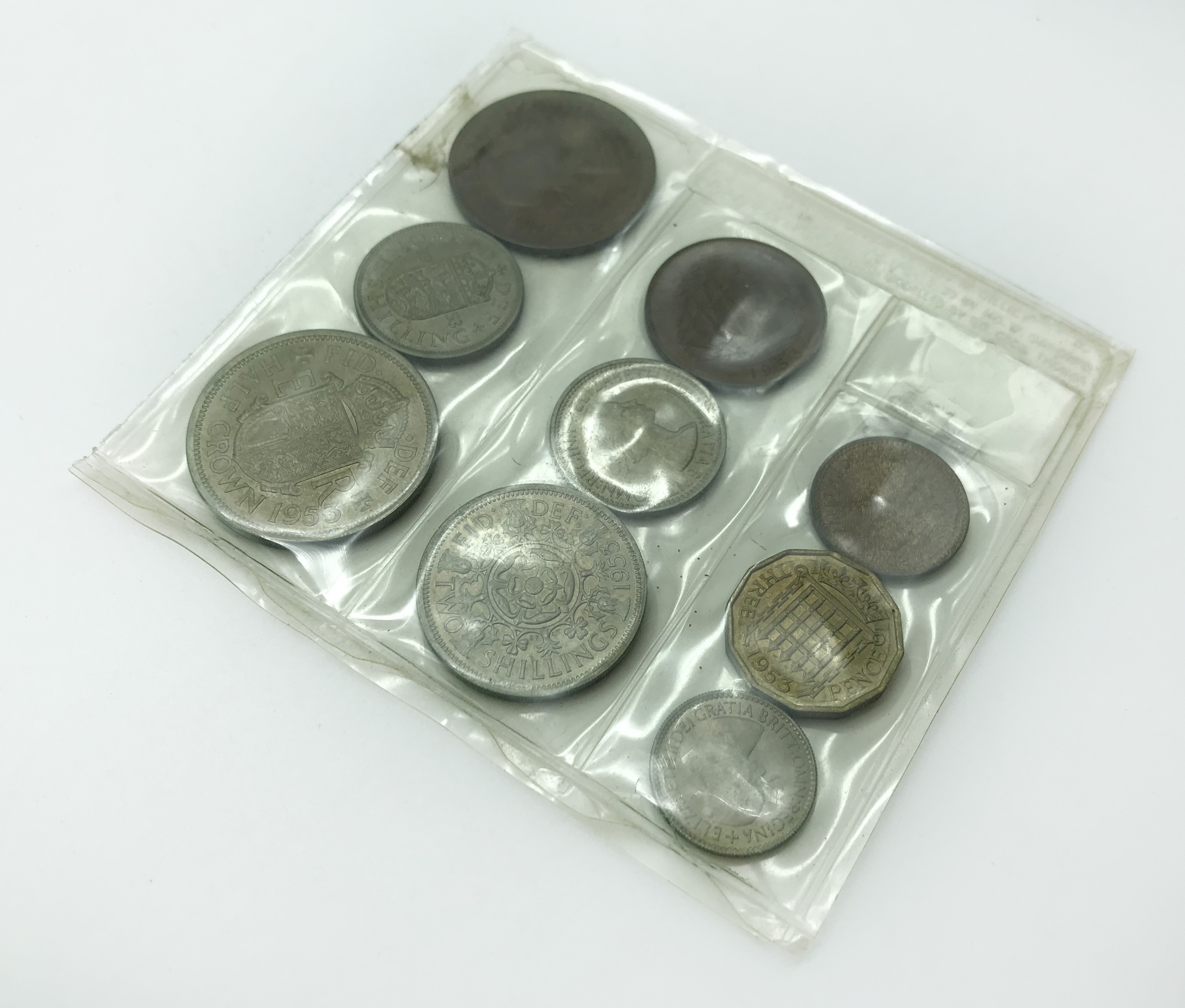 SELECTION OF COINS INCLUDING SPECIMEN COIN SET 1937 - Image 3 of 8