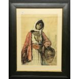 FRAMED PAINTING OF GIRL