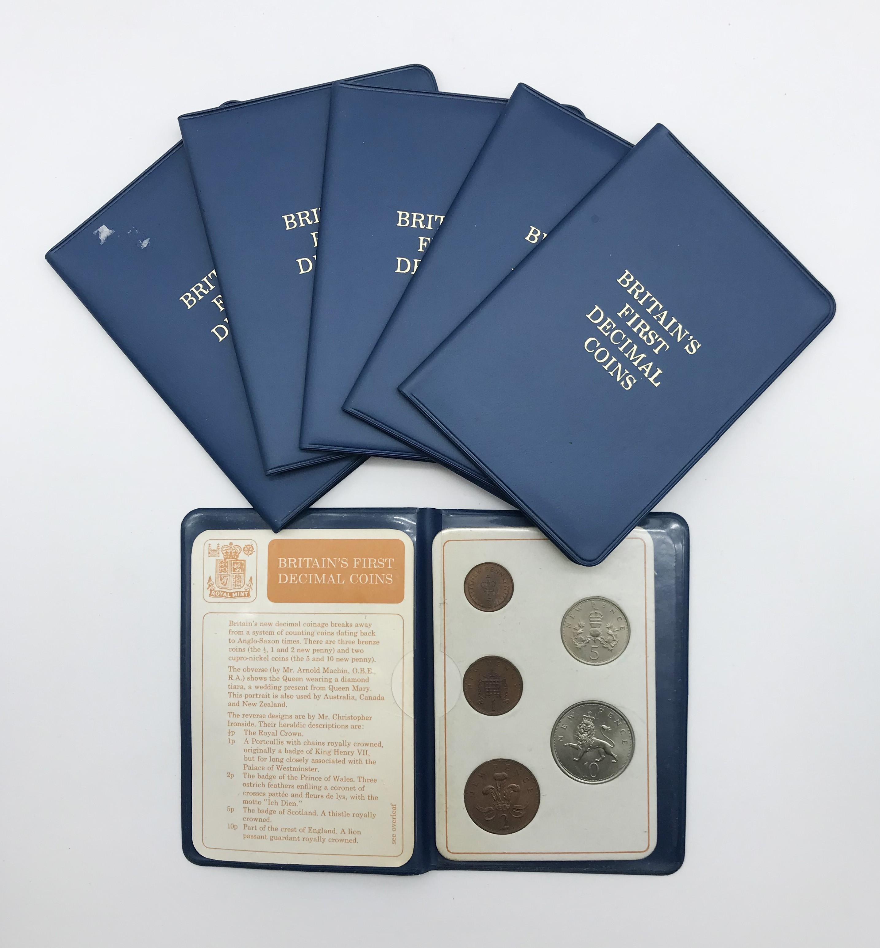 SELECTION OF COINS INCLUDING SPECIMEN COIN SET 1937 - Image 5 of 8