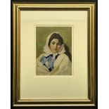 FRAMED SIGNED WATERCOLOUR BY L. D. GIOVANNI